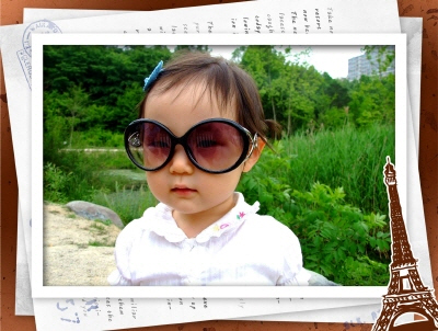 에펠탑에서-온-편지 폴라W