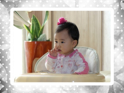 흑백꽃잎2 폴라W